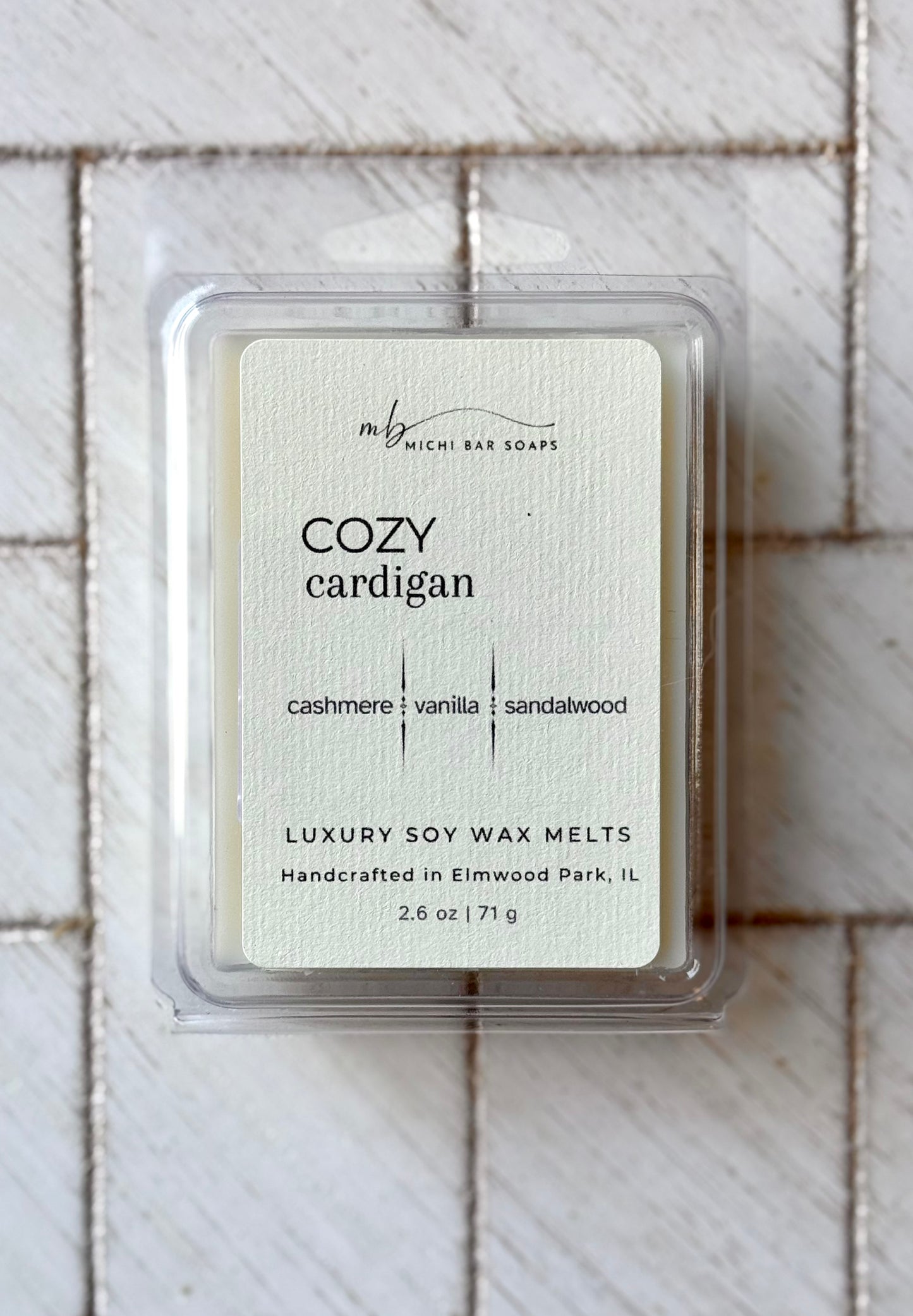 Cozy Cardigan Wax Melt