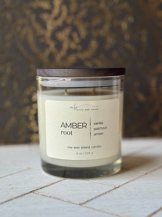 Amber Root Candle