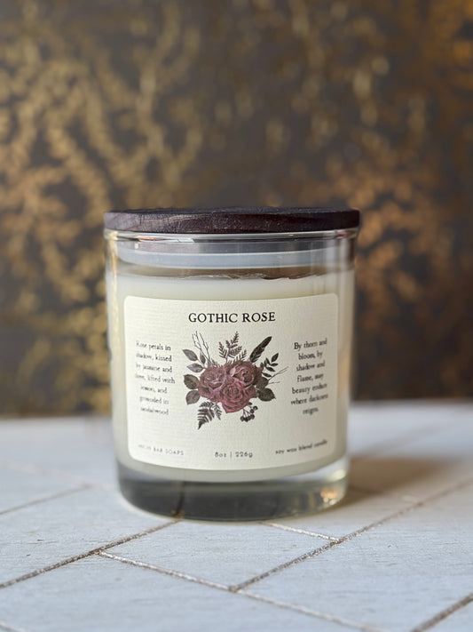 Gothic Rose Candle