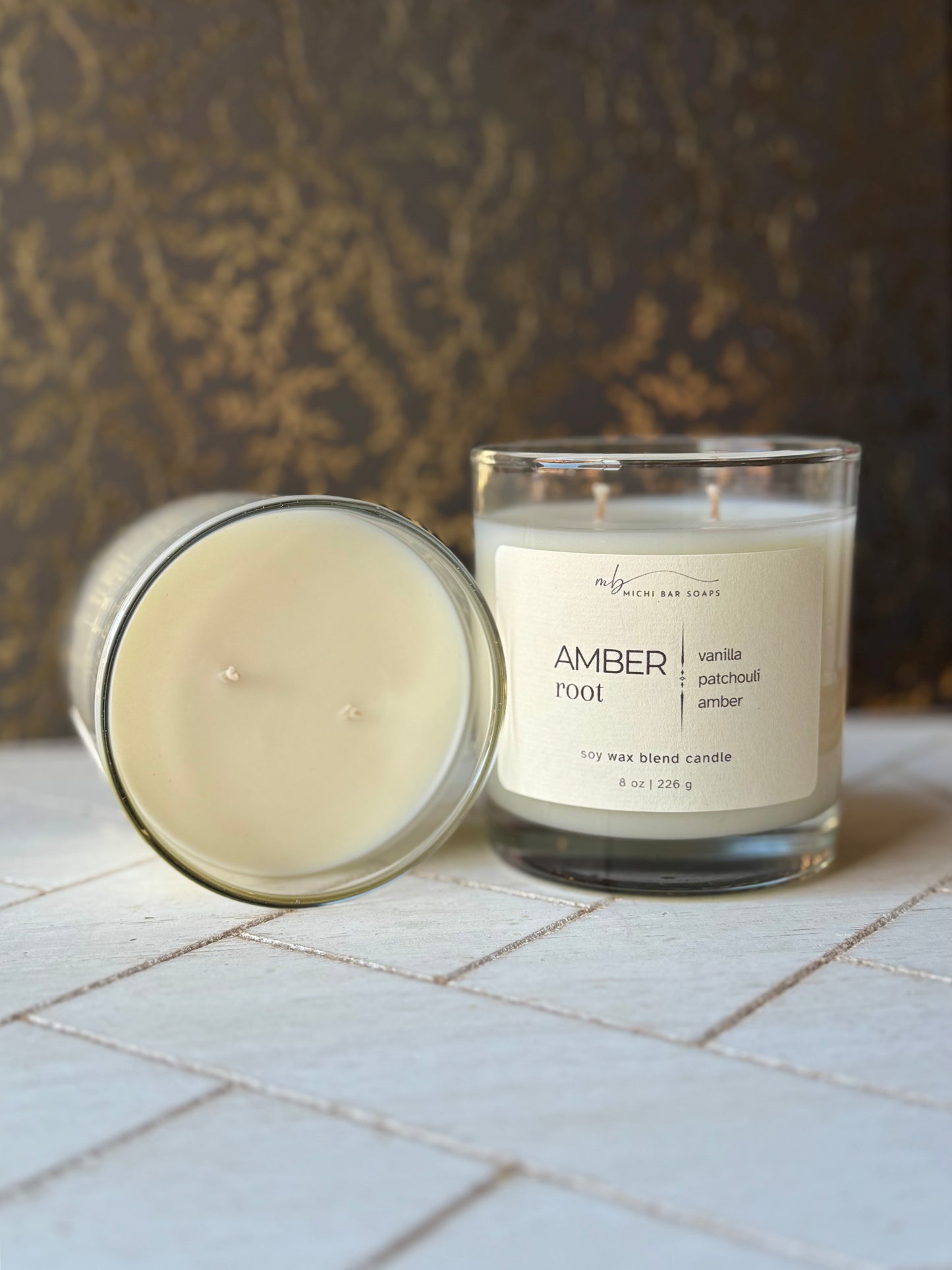 Amber Root Candle