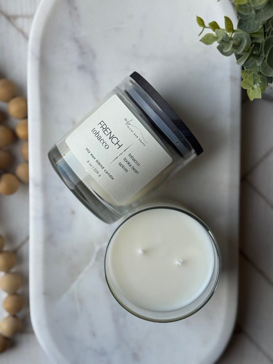 French Tobacco Candle